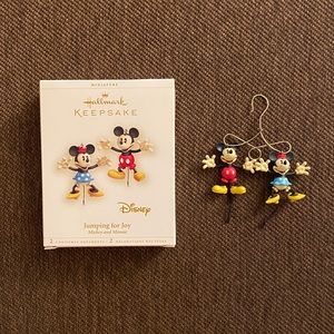 Hallmark Keepsake Disney Mickey & Minnie Ornament